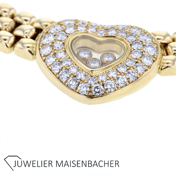 Chopard Collier *Happy Diamonds* Herz mit Brillanten Gold – Bild 9