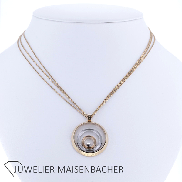 Chopard "Happy Spirit" Collier Dreireihig Gold – Bild 10