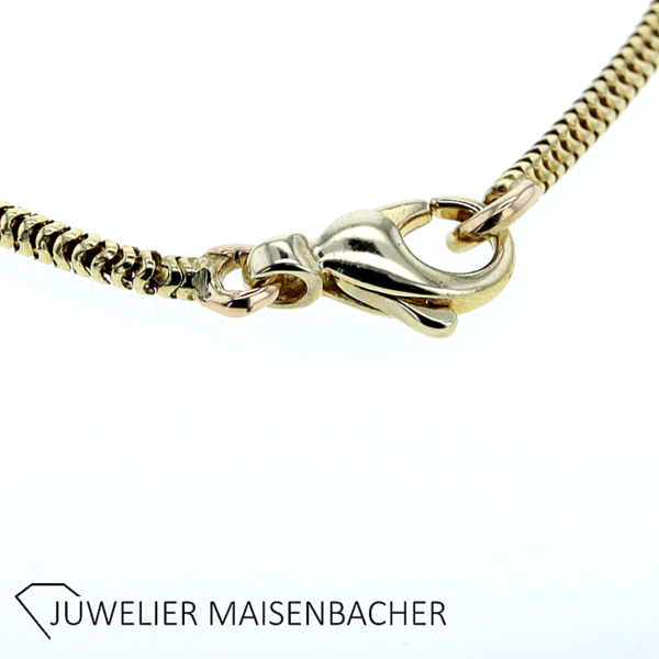 Kette / Schlangenkette Gold – Bild 4