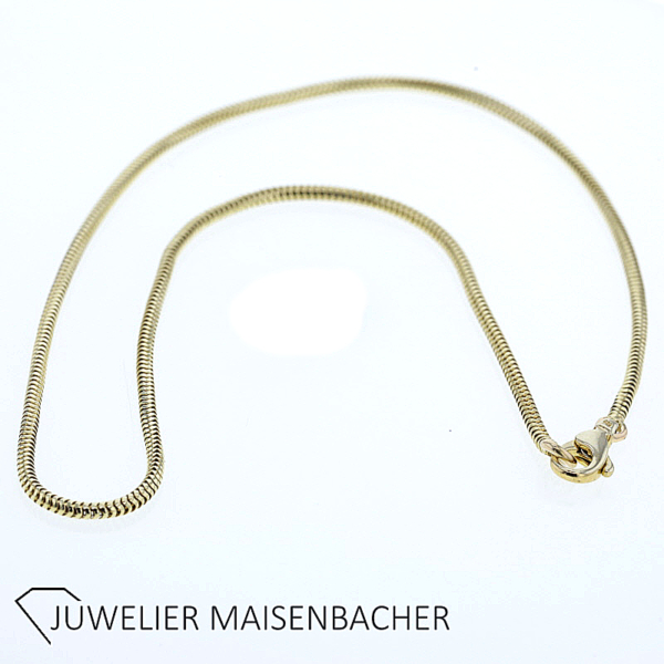 Kette / Schlangenkette Gold – Bild 5