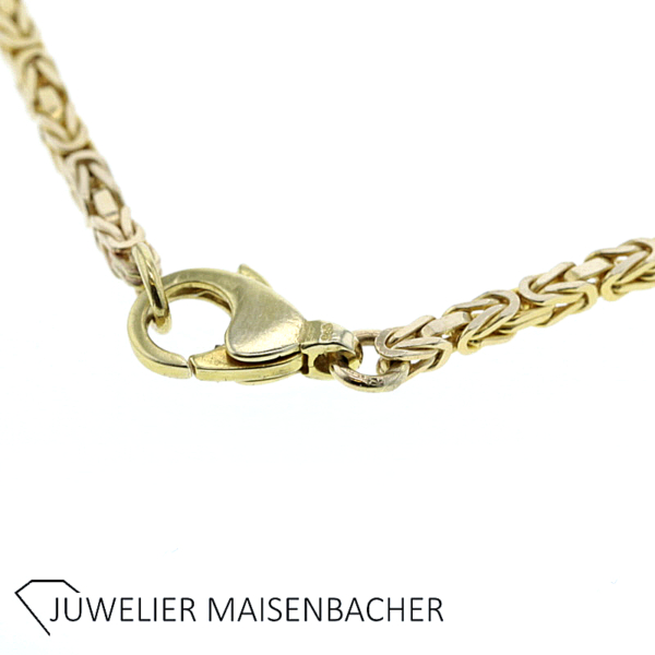 Klassische Königskette Kette Gold – Bild 6