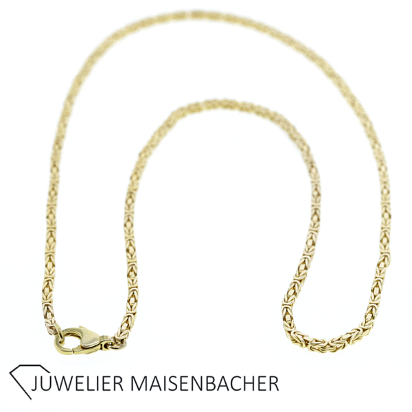 Klassische Königskette Kette Gold – Bild 7
