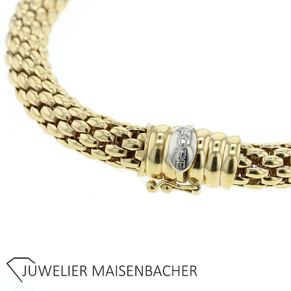 Fope Flex`it Panorama Elegantes Collier Gold – Bild 7