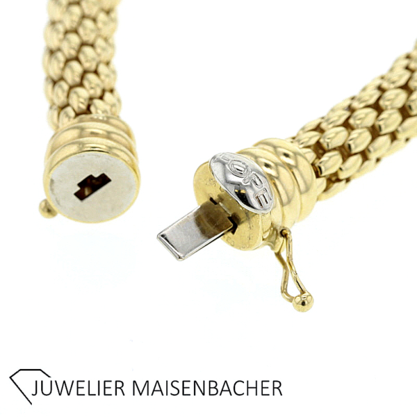 Fope Flex`it Panorama Elegantes Collier Gold – Bild 8