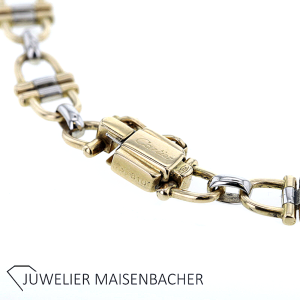 Cartier Vintage Halskette / Collier Gold Rarität von 1987 – Bild 11