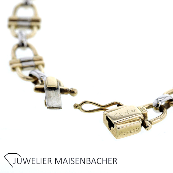 Cartier Vintage Halskette / Collier Gold Rarität von 1987 – Bild 12