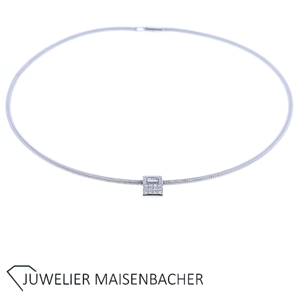 Chopard Happy Diamonds Icons Square Collier Gold – Bild 8