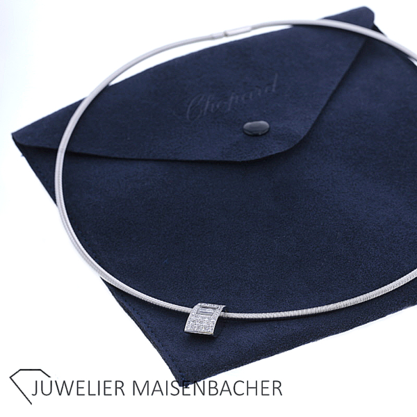 Chopard Happy Diamonds Icons Square Collier Gold – Bild 12