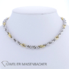 Handarbeit Kette/Collier Fantasiemuster Gold – Bild 4