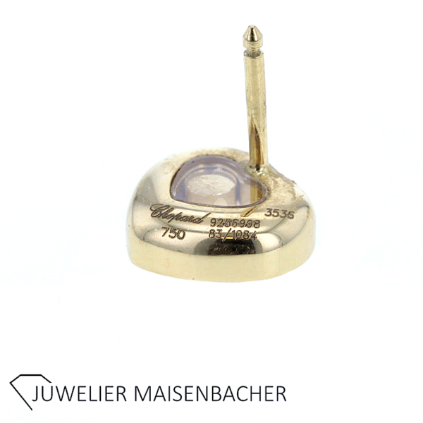 Chopard Ohrstecker Icons Happy Diamonds Hearts Gold – Bild 8