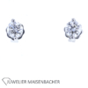 Brillantohrstecker Solitär insgesamt ca. 0,94 ct Gold – Bild 4