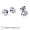 Brillantohrstecker Solitär insgesamt ca. 0,94 ct Gold – Bild 5