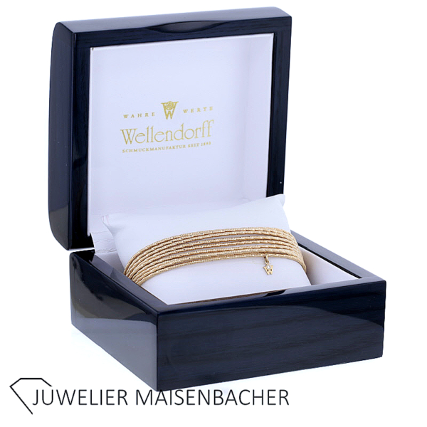 Wellendorff Armband Sonnenglanz mit patentierte Faltschließe – Bild 6