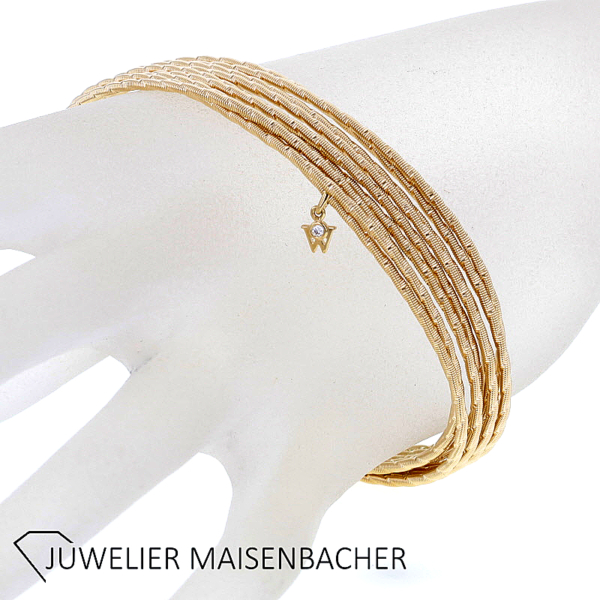 Wellendorff Armband Sonnenglanz mit patentierte Faltschließe – Bild 2