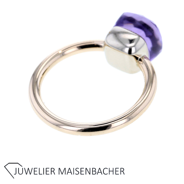 Pomellato Nudo Ring Amethyst Gold – Bild 4