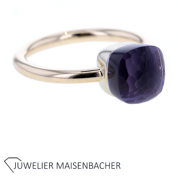 Pomellato Nudo Ring Amethyst Gold