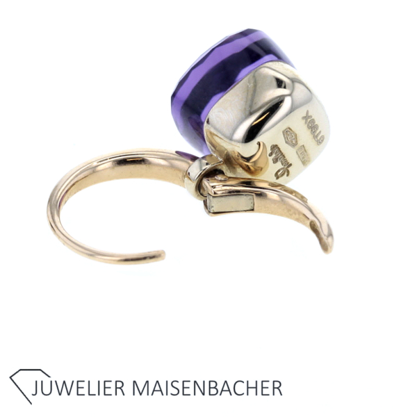 Pomellato Klassische Ohrringe *Nudo* mit Edelstein Amethyst – Bild 4