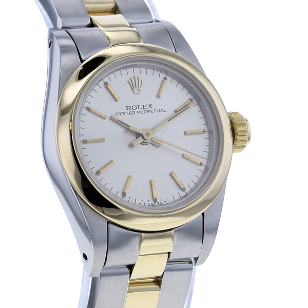 Rolex Oyster Perpetual Automatic Ref. 67183 Stahl/Gold – Bild 3