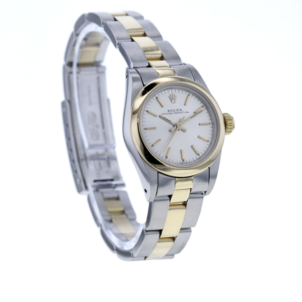 Rolex Oyster Perpetual Automatic Ref. 67183 Stahl/Gold – Bild 4