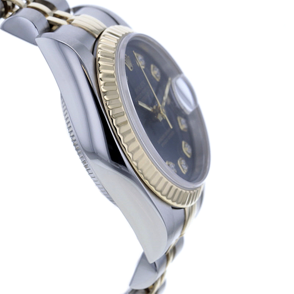Rolex Lady-Datejust 69173, 10 Diamanten, Stahl/Gold, Box u. Papiere 1995 – Bild 5