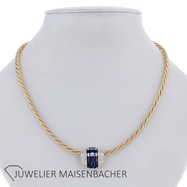 Wellendorff Ronde Salome mit Brillanten Gold