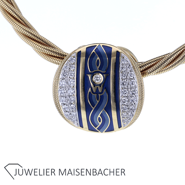 Wellendorff Ronde Salome mit Brillanten Gold – Bild 2