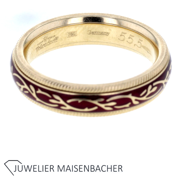 Wellendorff Dreh-Ring Chili Fantasie mit Brillant Gold – Bild 3