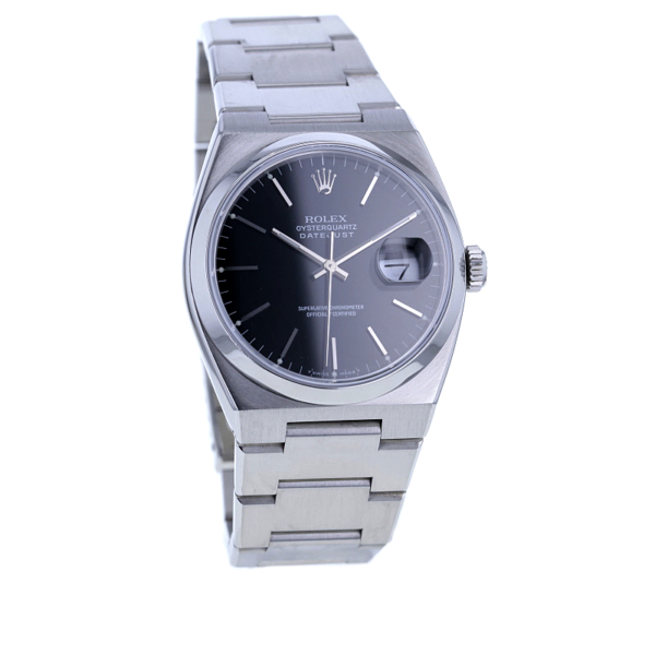Rolex Oysterquartz Datejust Ref. 17000, Edelstahl, 36mm – Bild 2