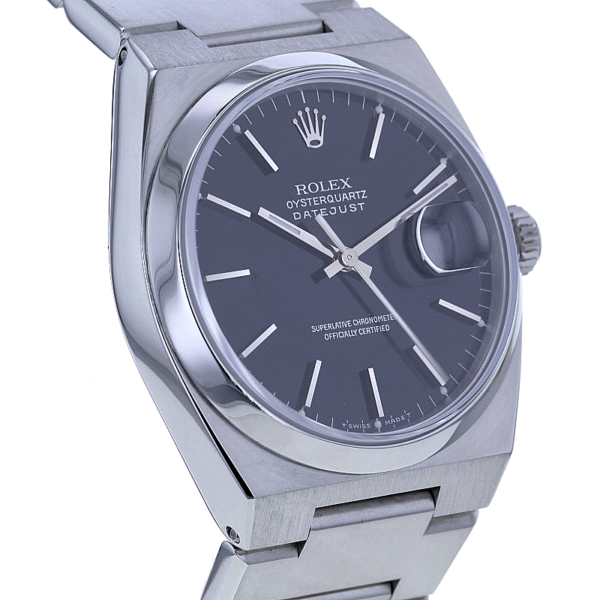 Rolex Oysterquartz Datejust Ref. 17000, Edelstahl, 36mm – Bild 3