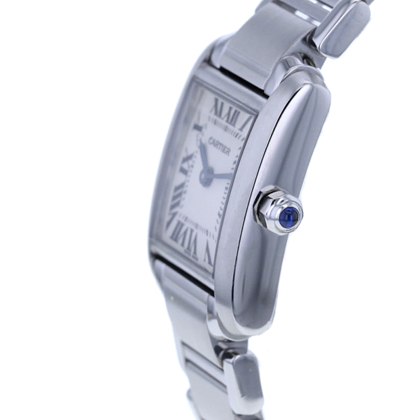 Cartier Tank Francaise 2384 Lady Edelstahl Quarz – Bild 6