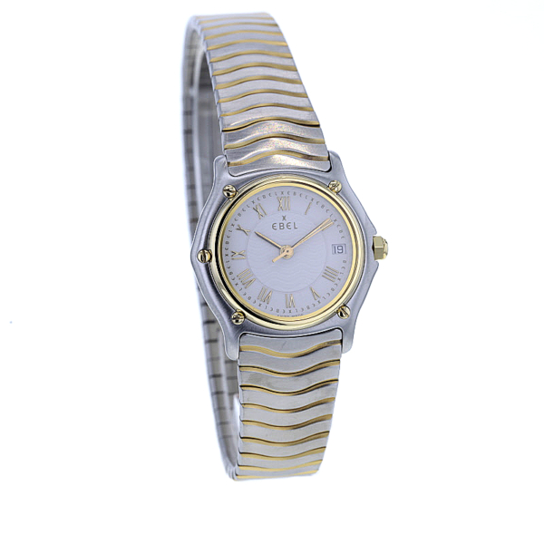 Ebel Classic Wave Lady 1087121 Edelstahl/Gold Wave-Zifferblatt – Bild 2
