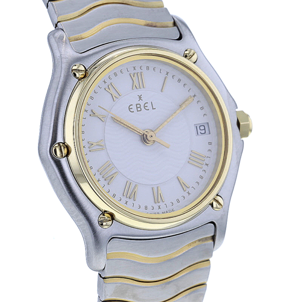 Ebel Classic Wave Lady 1087121 Edelstahl/Gold Wave-Zifferblatt – Bild 3