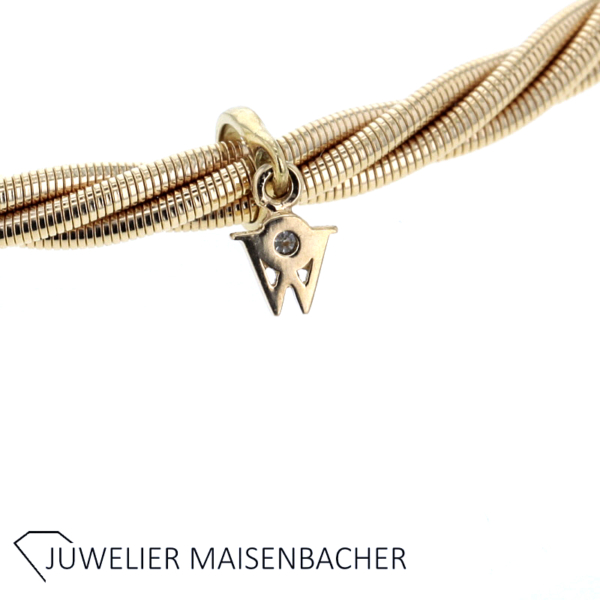 Wellendorff Collier "Comtesse" Brillant-W Gold – Bild 6