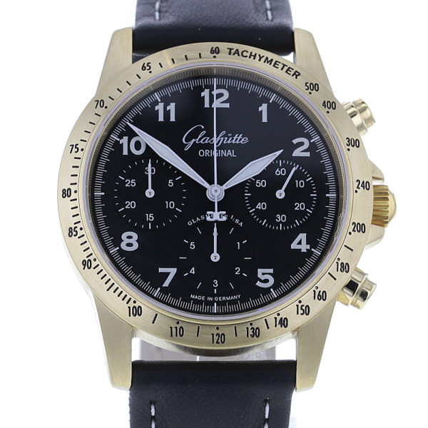 Glashütte Original Navigator Chronograph Gelbgold 750/-