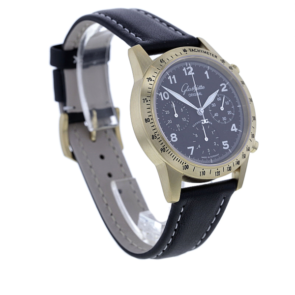 Glashütte Original Navigator Chronograph Gelbgold 750/- – Bild 4