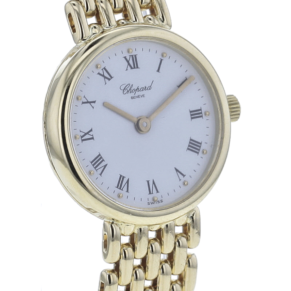 Chopard Classic Damenuhr Gelbgold 750/- – Bild 3