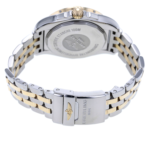 Breitling Galactic 36, Ref. C37330, Stahl/Gold, Perlmutt Dia., Automatic – Bild 8