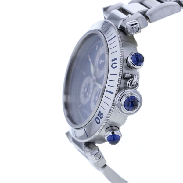 Cartier Pasha 13521 Edelstahl 35mm Box/Papiere – Bild 6