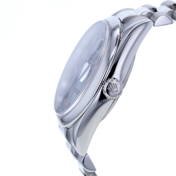 Rolex Day-Date 36 Ref. 118206, Platin 950/-, eisblau, Revision Rolex 2024, Top! – Bild 6