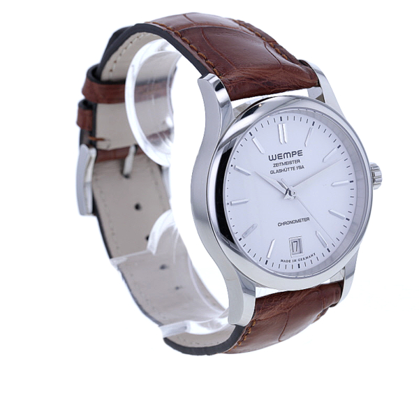 Wempe Zeitmeister Automatik Chronometer, Edelstahl, ungetragen – Bild 4