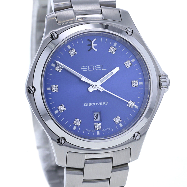 Ebel Discovery Edelstahl 11 Diamanten, Ref. 1216495, neuwertig!