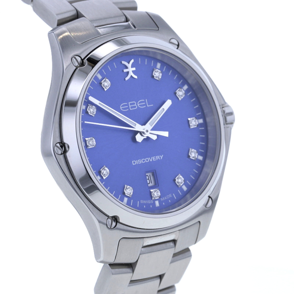 Ebel Discovery Edelstahl 11 Diamanten, Ref. 1216495, neuwertig! – Bild 3