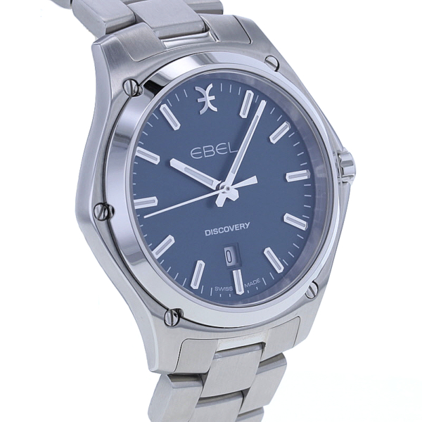 Ebel Discovery Edelstahl 34,5mm, Petrol, ungetragen – Bild 3