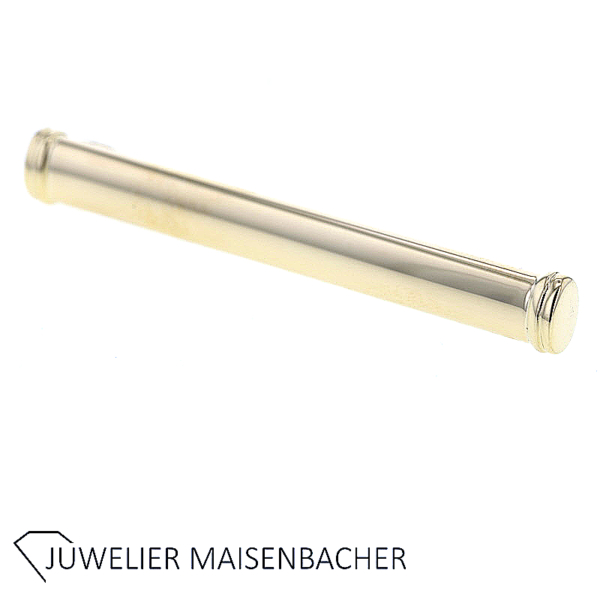 Wempe Krawattenschieber in 750er Gelbgold – Bild 2