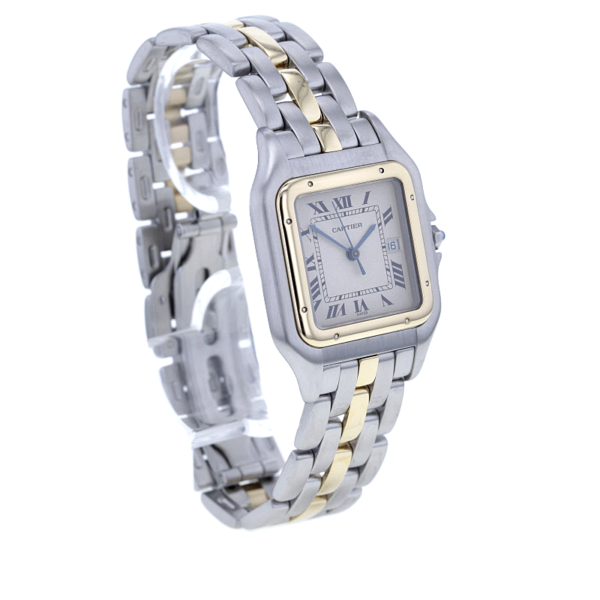 Cartier Panthère Edelstahl/18K. Gold Medium – Bild 4