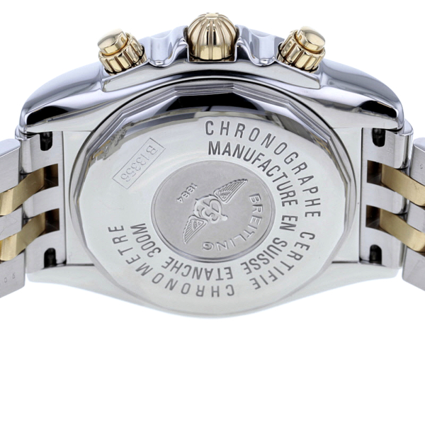 Breitling Chronomat Evolution Ref. B13356 Stahl/Gold Pilotband – Bild 7