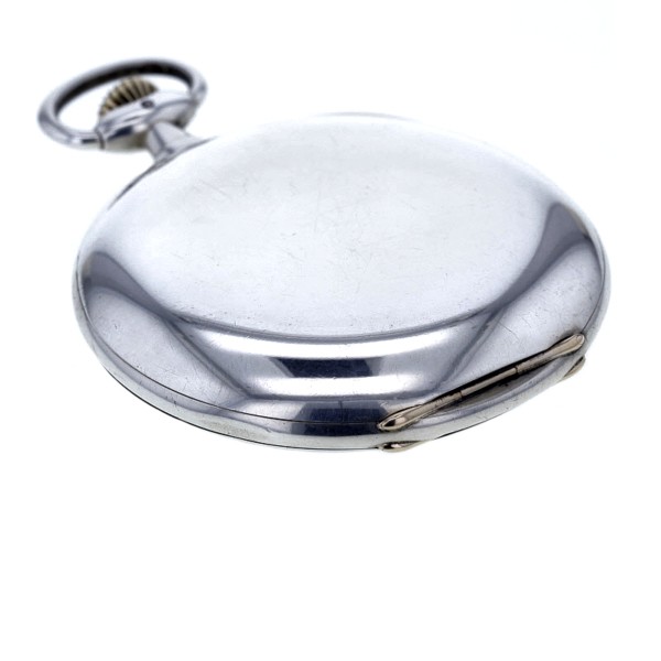 A. Lange und Söhne 1A Lepine Taschenuhr, Silber 900/-, ca. 1920 – Bild 4