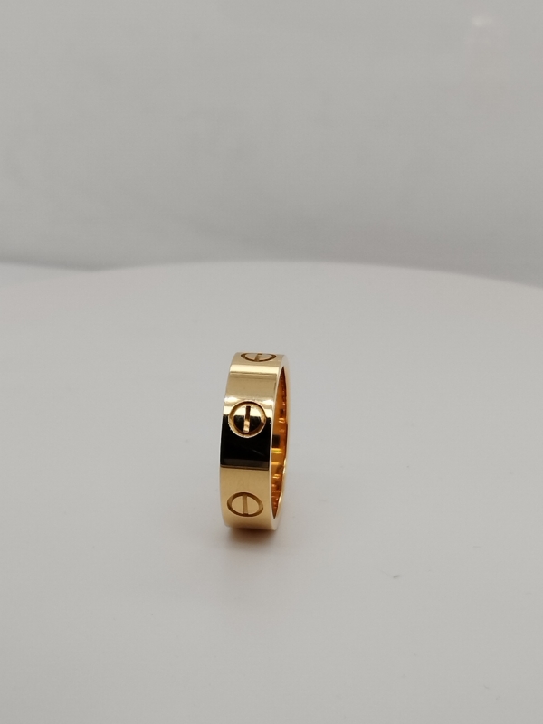 Cartier LOVE Ring in 750er Gelbgold – Bild 2