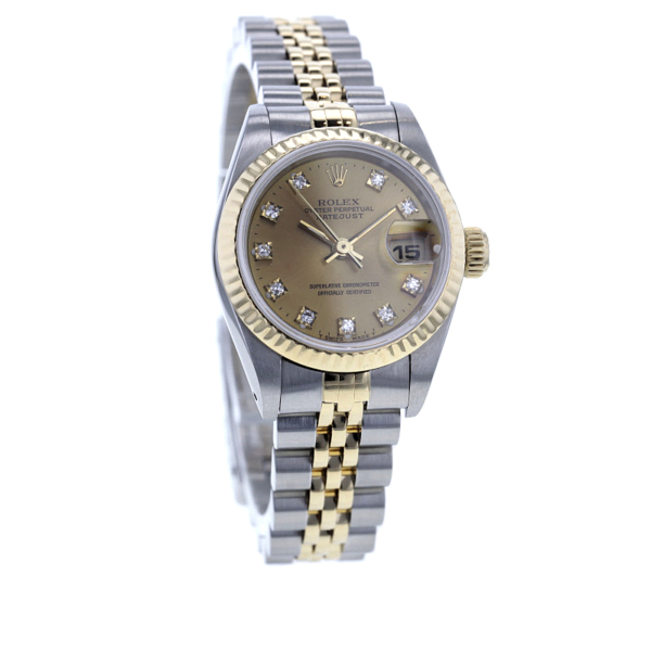 Rolex Lady-Datejust Ref. 69173 Stahl/Gold von 1991 – Bild 2