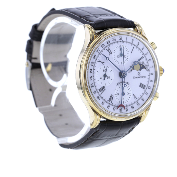 Chronoswiss Klassik Chronograph mit Mondphase, Double – Bild 4